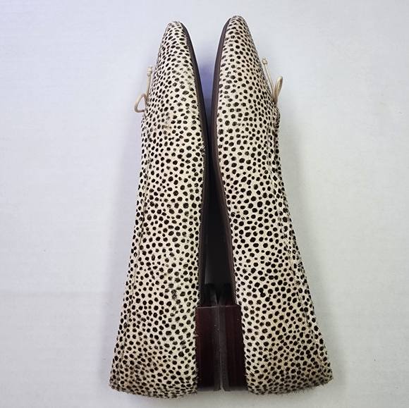 Madewell Adelle‎ Cream and Black Spotted Flats 7.5 - Picture 4 of 10